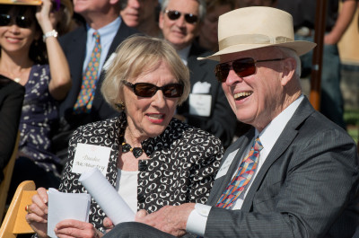Thumbnail for 'Remarks by Burt and Deedee McMurtry at the McMurtry Building Goundbreaking Ceremony'