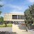 Architectural rendering of the main entry of the Anderson Collection at Stanford University building, designed by Ennead Architects.