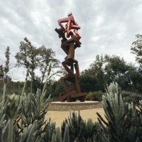 ‘Chaos Kosmos’ sculpture bridges art and medicine on campus