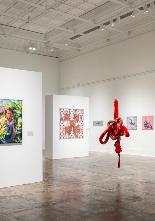 Selection of art from fall 2024 Undergraduate Juried Exhibition