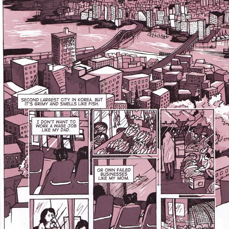 Scan of graphic novel