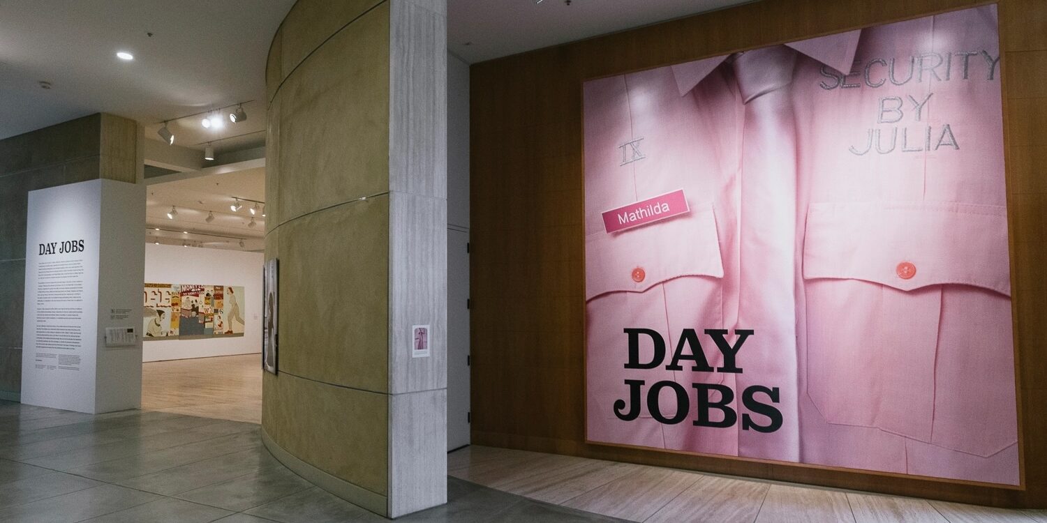 Day Jobs title wall