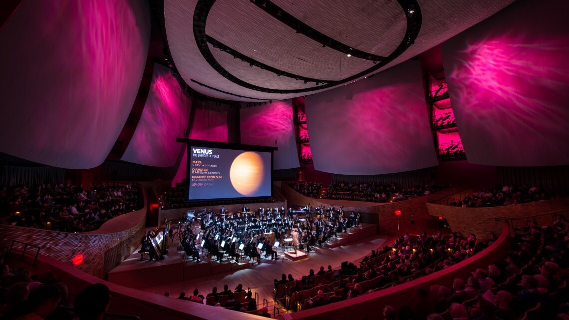 The Stanford Symphony Orchestra's performance of Holst's The Planets at Bing Concert Hall