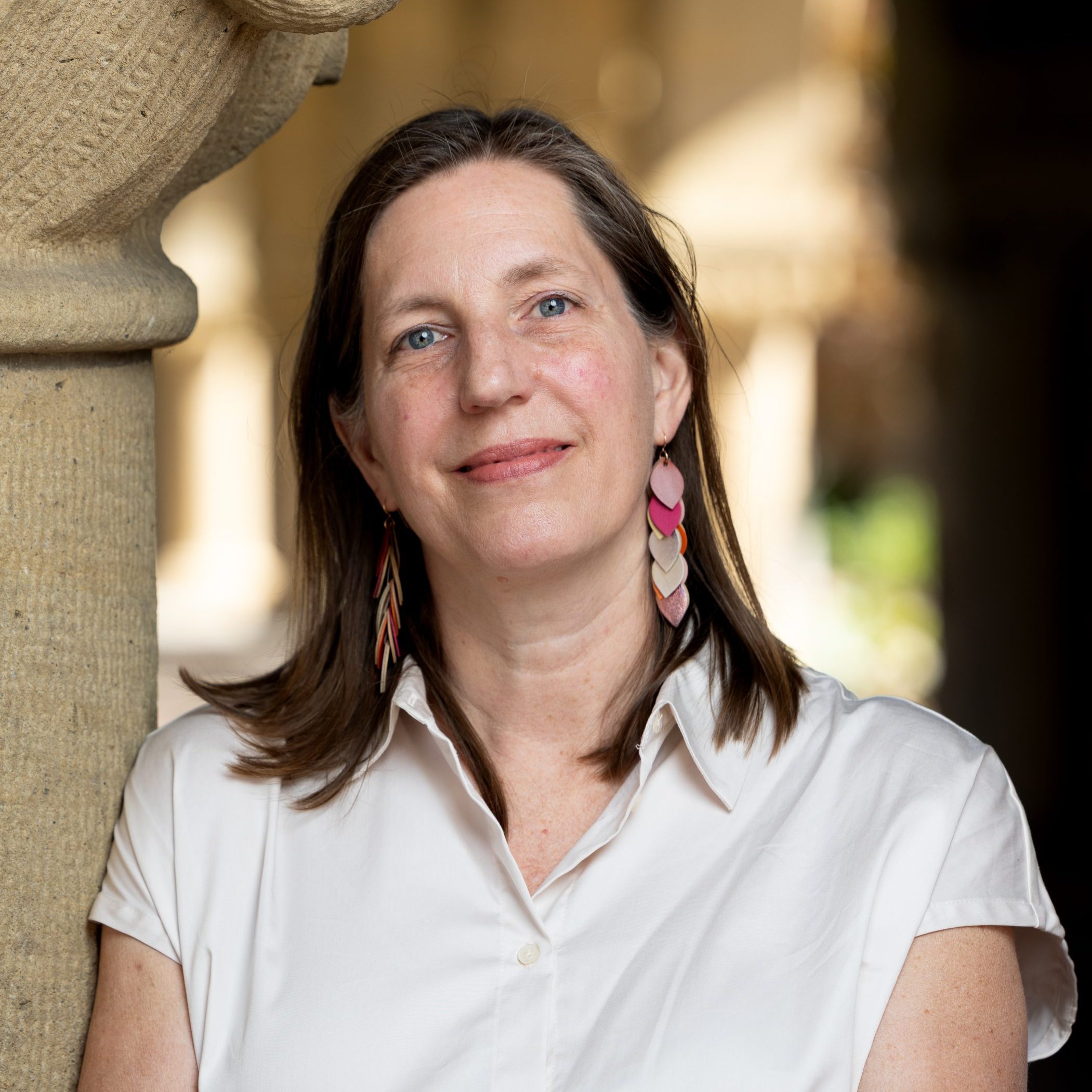 Camille Utterback, Associate Professor, Department of Art &amp; Art History, at Stanford University, Palo Alto, CA on Wednesday, August 21, 2024.  Photographer: LiPo Ching