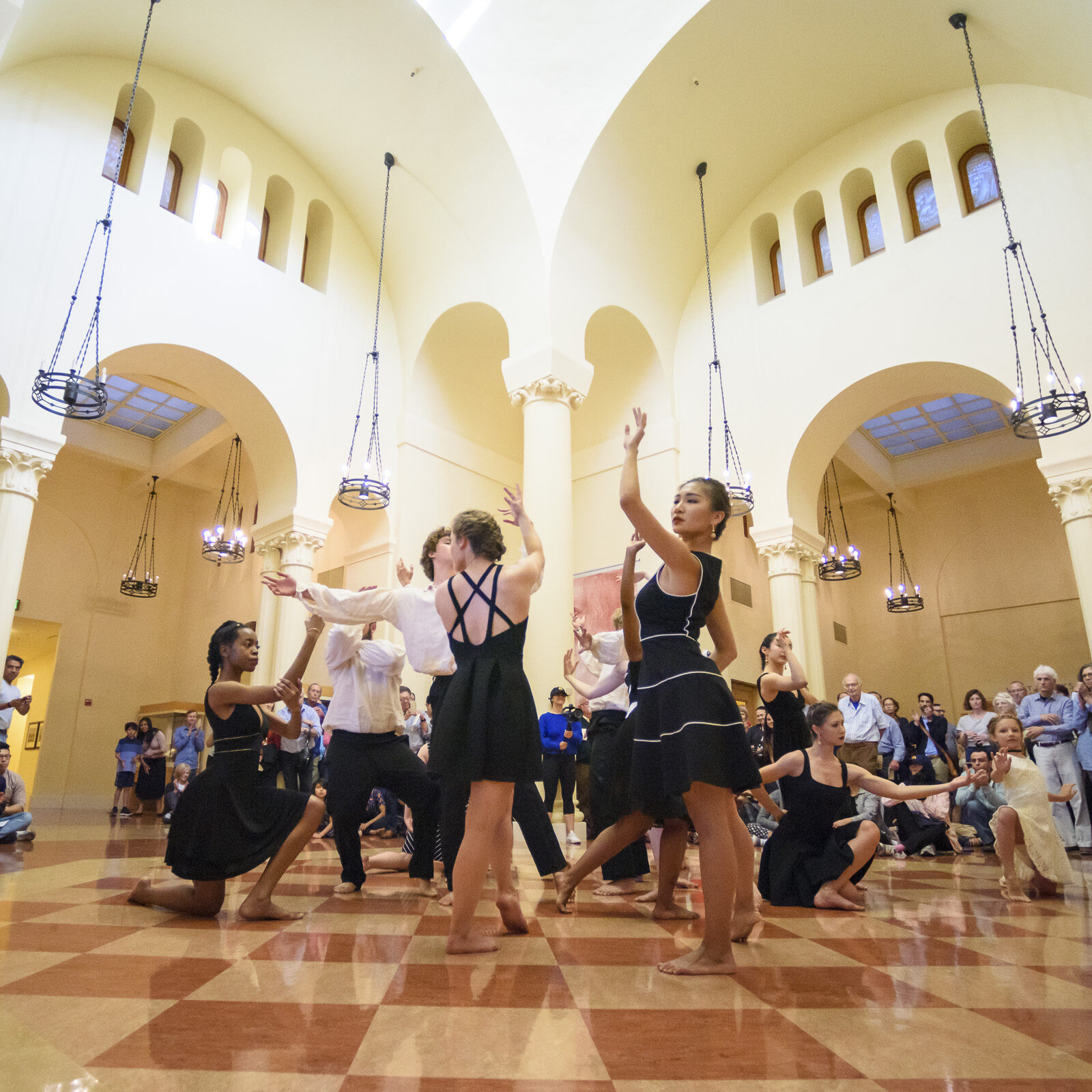 Chocolate Heads perform Chocolate Ball for Polymaths. A performance of dance, music, and book art created for the opening of "Leonardo's Library: The World of the Renaissance Reader" in the Green Library Rotunda.